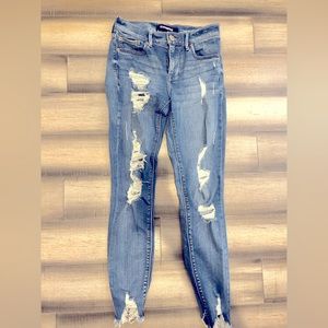 Express stretch jeans size 2